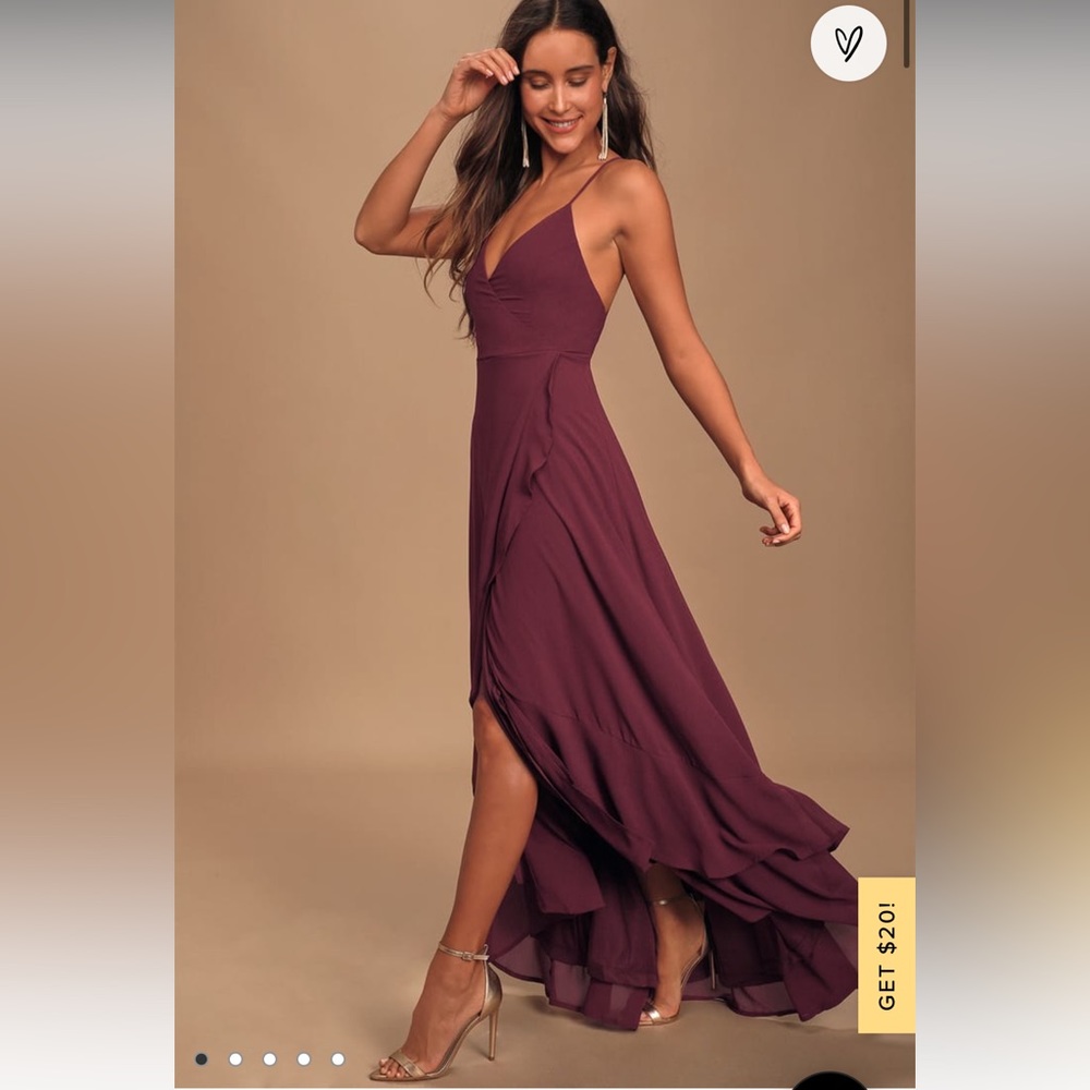 Lulus High-Low Maxi Dress